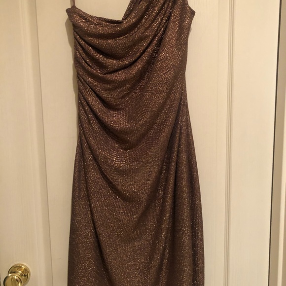 Cold Shoulder Cocktail Dress - Picture 3 of 5